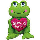 Toadally Yours Plush Frog