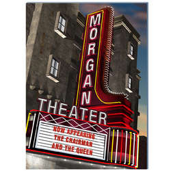 Personalized Night Movie Theatre Sign