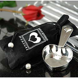 Heart Measuring Cup Wedding Shower Favor