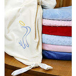 Angel Hugs Knotted Blanket