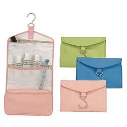 Personalized Leather Hanging Toiletry Bag