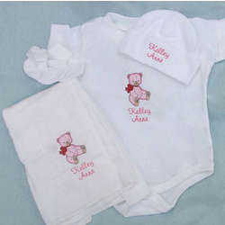 4 Piece Baby Gift Set