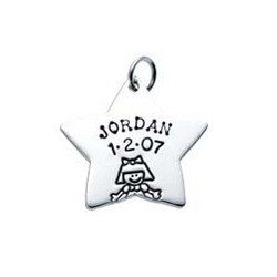Personalized Star Charm