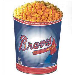 Atlanta Braves 3 Way Popcorn Gift Tin