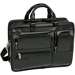 Hubbard Leather Double Compartment Laptop Case