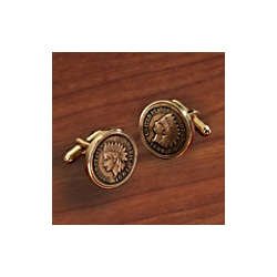 Indian Head Pennies Cufflinks