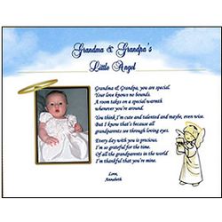 Grandparents 'Little Angels' Poetry Gift