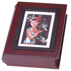 Wood Photo Album Book