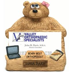 Personalized Business Card Holder for Orthopedist