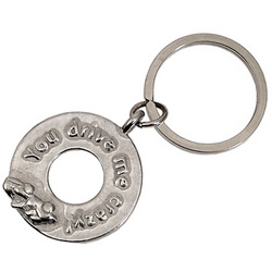 You Drive Me Crazy Key Ring