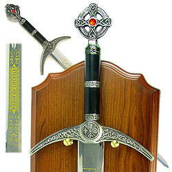 Robin Hood Sword with Wall Plaque