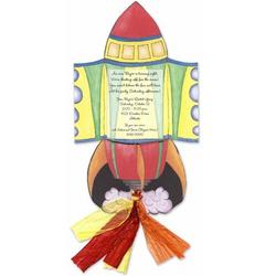 Rocket Invitations