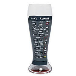 Guy's Remote Pilsner Beer Glass