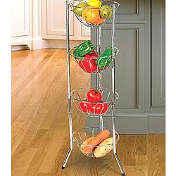 Four Tier Fruit Rack
