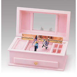 Ballet Dancers Music & Jewelry Box