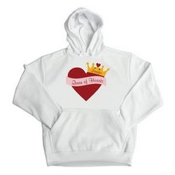 Personalized Queen of Hearts Hoodie