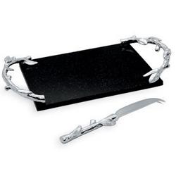 Vine Cheese Board & Knife Set