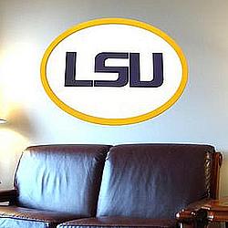 Louisiana State (LSU) Tigers 46" Logo Wall Art