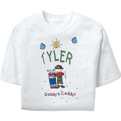 Personalized Little Caddy Youth T-Shirt