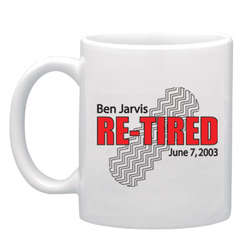 Personalized Re-tired Mug