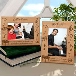 Personalized Piano Wooden Picture Frame