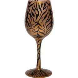 Tiger Wine Glass