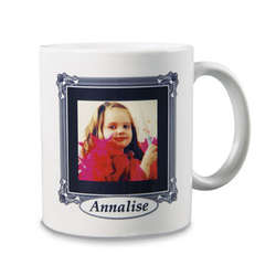 Personalized Little Girl Photo Mug - 15 oz.