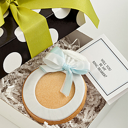 Will You Be My Ring Bearer? Edible Ring Card