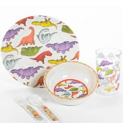 Kid's Dino Might Dinner Set