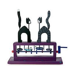 Automata Cat Movable Art Toy