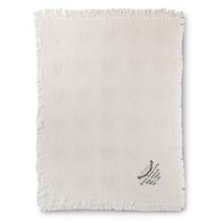 Antique White 50th Anniversary Throw