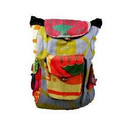 Recycled Jute Grain Bag Backpack