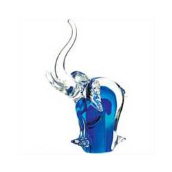 Art Glass Elephant Figurine