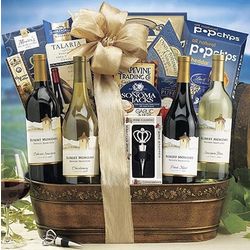 Mondavi's Cellar Selection Wine Gift Basket