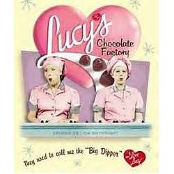 Lucy's Chocolate Factory Tin Sign