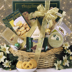 Holiday Delicacies Gourmet Christmas Gift Basket