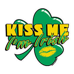 Kiss Me I'm Irish Adult T-Shirt