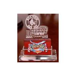 Boston Red Sox 2004 World Series Champions Business Card Holder
