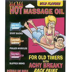 Over The Hill Hot Massage Oil