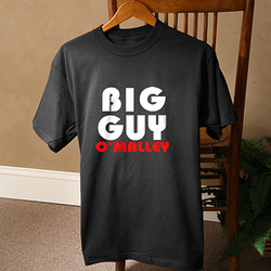 Big Guy� Adult Black T-Shirt