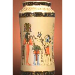 Egyptian Porcelain Vase