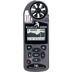 Kestrel 4000 Portable Weather Tracker with Grey Case