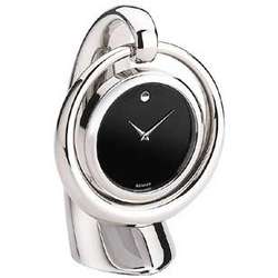 Movado Silver Hanging Clock