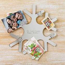 Magnetic Snowflake Cardholder
