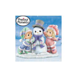 Precious Moments Our Friendship Is Snow Much Fun Figurine