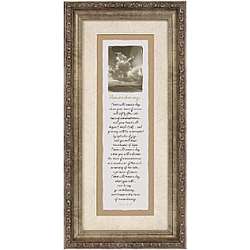 "Remembering" Framed Sympathy Poem