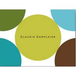 Very Hip Personalized Foldover Note Card Set