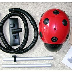 The Ladybug Shaped Canister Vacuum