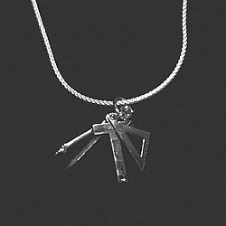 Sterling Silver Engineering Tools Necklace