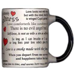 Shakespeare Love Quotes Coffee Mug